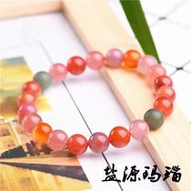 Store Length Recommended Boutique Old Mine Full Meat Salt Source Agate Jelly Candy Color Goddess Monocoil Bracelet