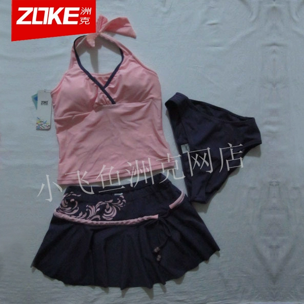 Counter chính hãng Zoke zoke áo tắm nữ xẻ tà 13618-1 - Bộ đồ bơi hai mảnh