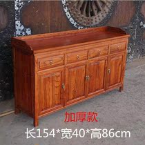 Side cabinet solid wood Chinese side cabinet tea cabinet short cabinet restaurant locker hotel cabinet Cabinet Cabinet