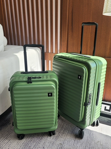 Бизнес -посадочный багаж женский 20 -килограммовый фронтальный флипперпад Мессел мужчина 24 тихий универсальный колесный компьютер коробка пароля 28