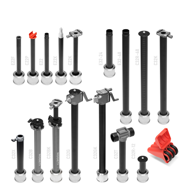 Rogeti C32 Series Center Column Accessories Tripod Wheel Gear Center Column Center Column Extension Rod Horizontal Balance Weight Rogeti C32 Series Center Column Accessories Tripod Wheel Gear Center Column Center Column Extension Rod Horizontal Balance Weight
