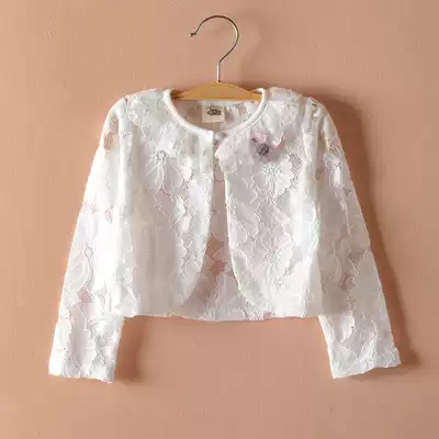 Baby shawl summer thin coat with skirt subnet red girls outside children cardigan girl cloak spring and autumn