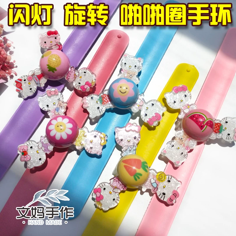 Hello kitty, rotating children's toy, bracelet