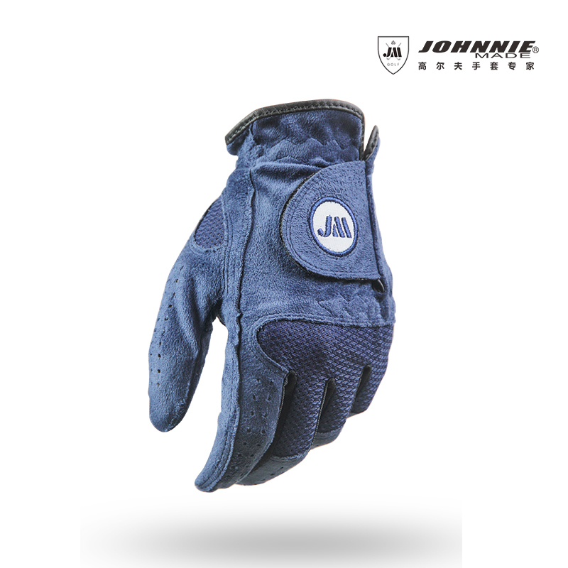 JM golf gloves men's breathable sweat-absorbing quick-drying microfiber wear-resistant cloth golf gloves left washable