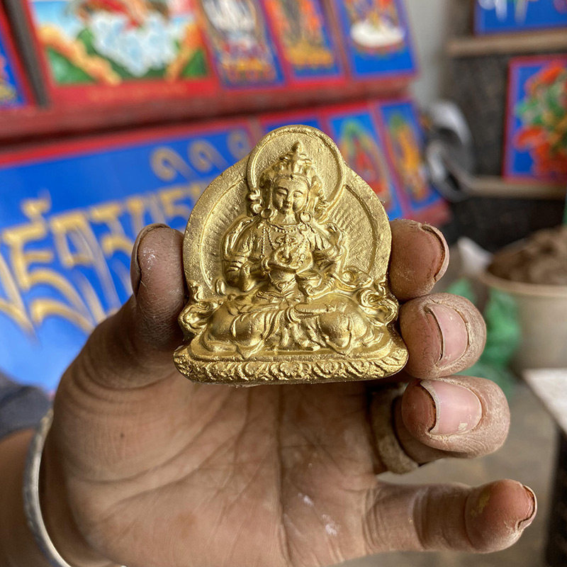 (build the Buddha statue) Little number King Kong saunts wipe the King Kong sauntBodhisattva Tibetan tradition wipe up statue-Taobao