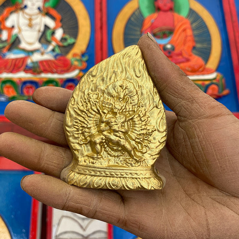 (On behalf of the Buddha statue)Medium double-bodied big Wei De Vajra Tibetan tradition Wipe the anger, wisdom, sadness, and power