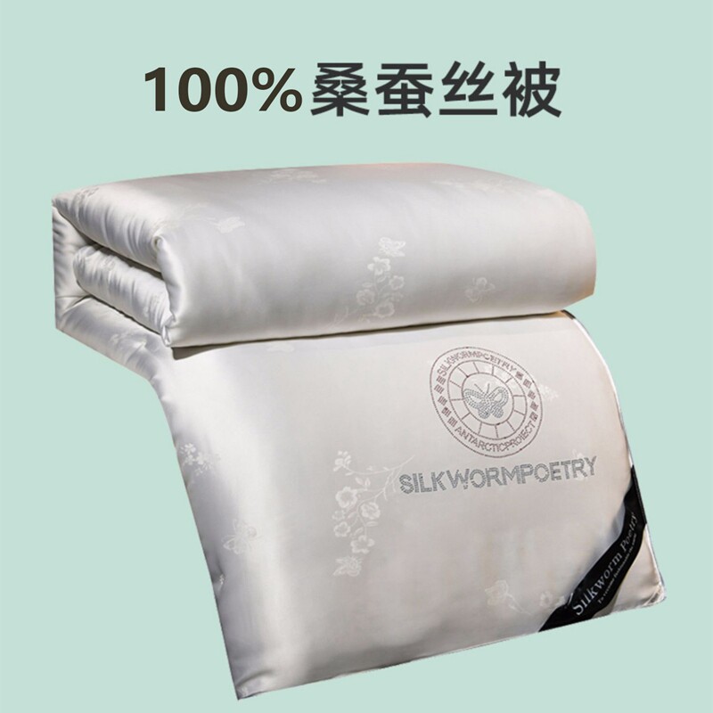 High-end silk quilt 100% mulberry silk winter quilt cotton spring and autumn quilt core air conditioner quilt summer cool quilt light luxury