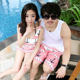 Tianhaishijian couple swimsuit hot spring beach pants swimsuit bikini push up male couple swimsuit 1333-F