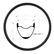 29 inch mountain bike Carbon fiber rim XCTrail Standard 28mm height 32mm Width MS29T-05