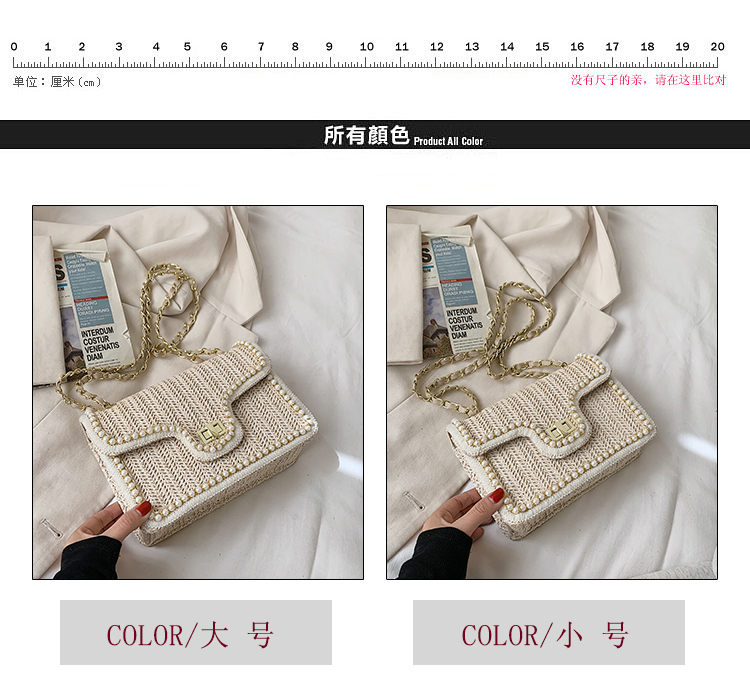 Fashion Chain Shoulder Messenger Small Square Bag Wholesale display picture 11