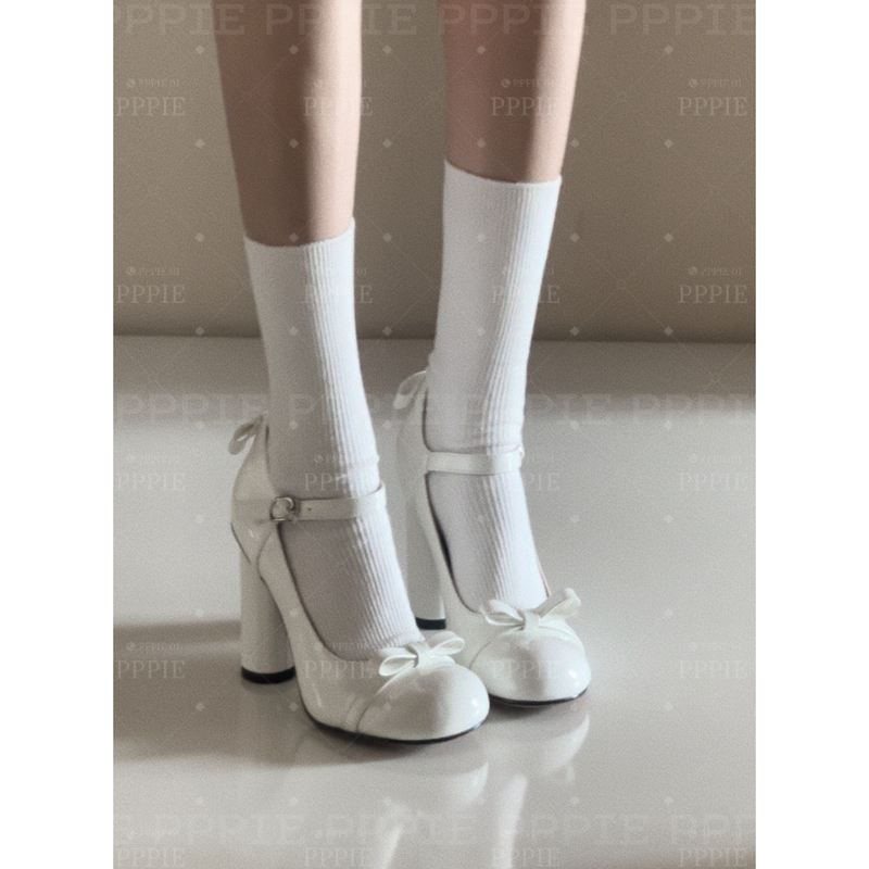 Pppie Jingquan Meimei 8cm Elegant and Sophisticated High-Quality Stunningly Beautiful High Heels