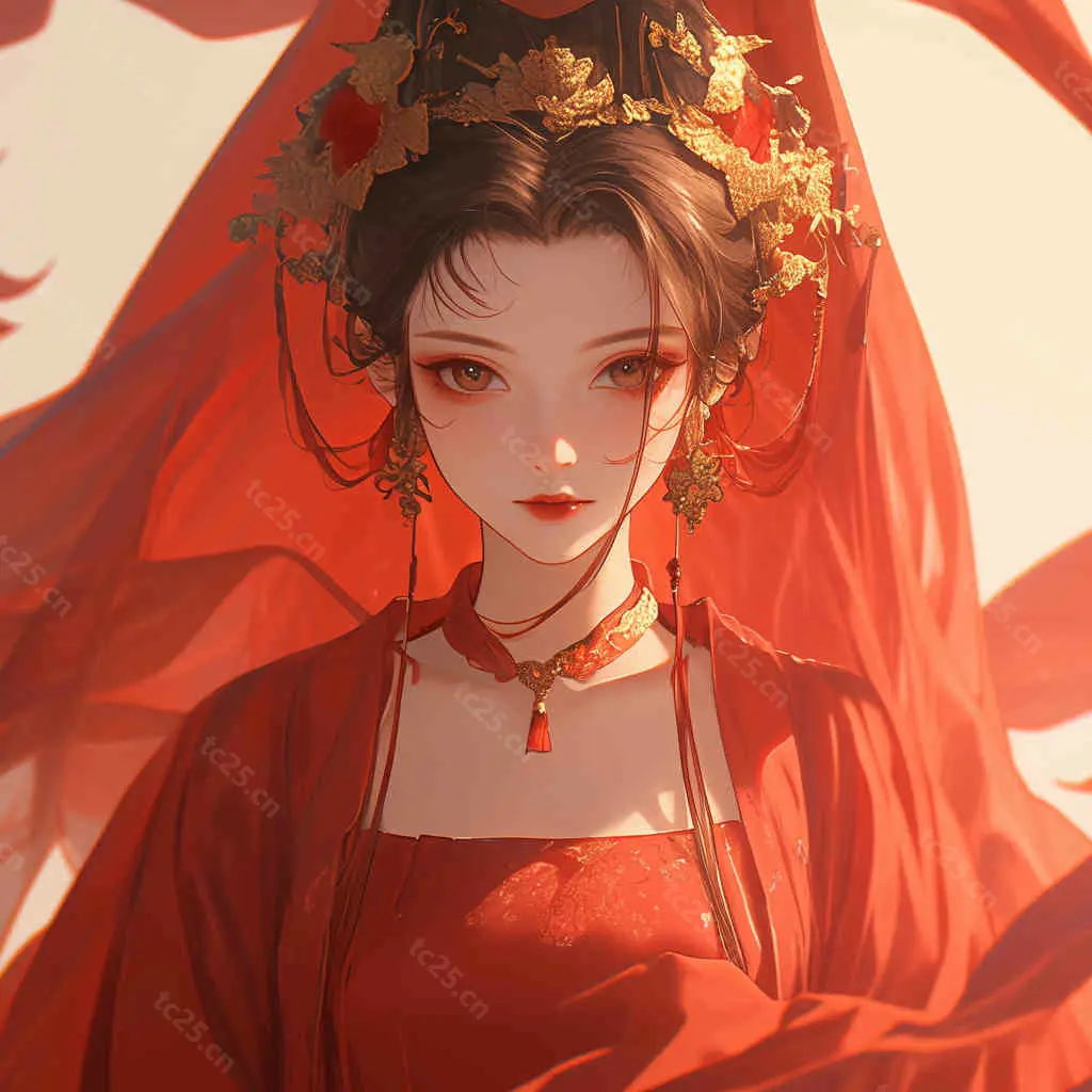 图片[4]-唐风华服公主古典之美midjounney提示词、stable-diffusion-pormpt-天城私塾