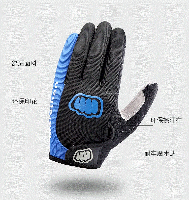 Găng tay full ngón dành cho nam và nữ đi xe đạp và lái xe thể dục thể thao chống nắng không trơn trượt. - Găng tay