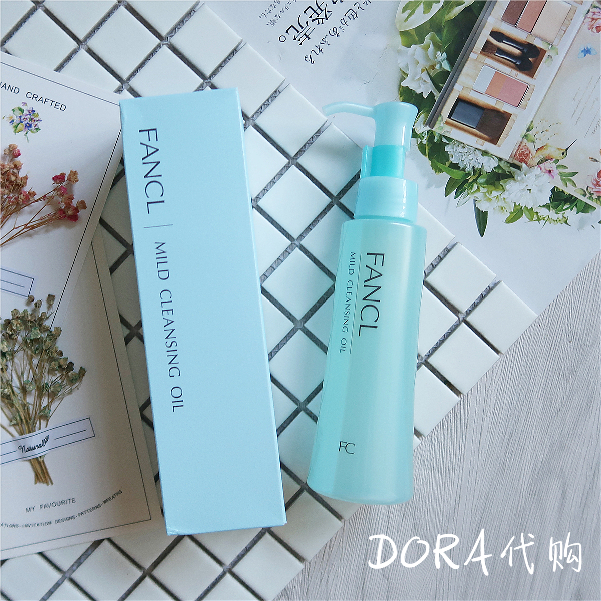 [Spot] Tinh chế nano FANCL bản địa của Nhật Bản 珂 không thêm dầu tẩy trang 120ml nước tẩy trang garnier vàng