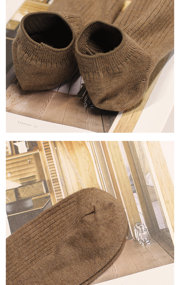 Vớ nam cotton mùa hè Vớ đơn giản kinh doanh sọc thẳng kết cấu vớ nam Độ ẩm ướt wicking nam tất cổ cao nam