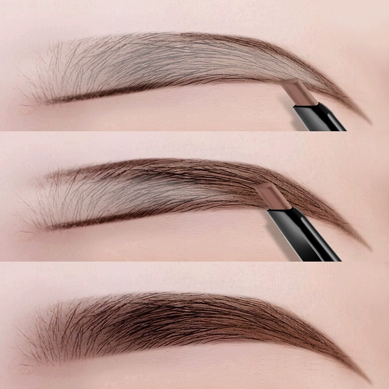 Li Jiaqi Recommended Little Golden Bar Triangle Eyebrow Brush Wild Brow waterproof and anti-perspiration lasting no color beginners natural eyebrows
