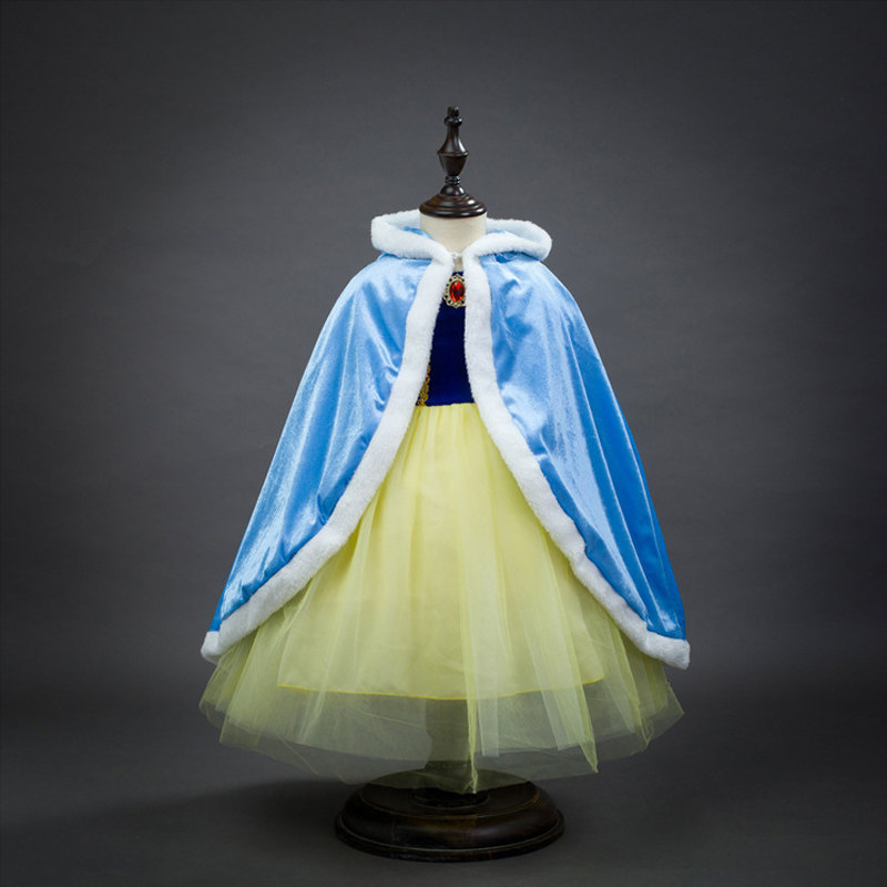 Snow and ice Princess Esha Princess Cloister Love Sand Cape Girl Cute Shawl Girl Cute Cape Jacket Children's Performance Costume Outside