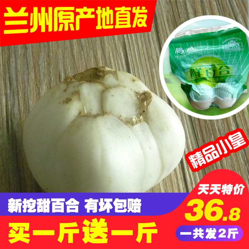 Lanzhou Fresh lily 500g Lanzhou lily Fresh lily Lanzhou fresh lily Farm edible sweet lily
