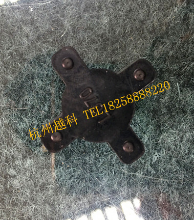 L Coupling L070 Four-CORNER plastic pad Outer diameter 35MM buffer pad 4-CORNER cross rubber rubber elastic plastic pad