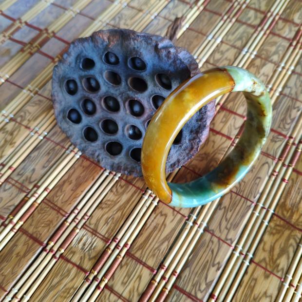 Xiuyu bracelet Pure natural Xiuyan jade bracelet bracelet 260 live special shot