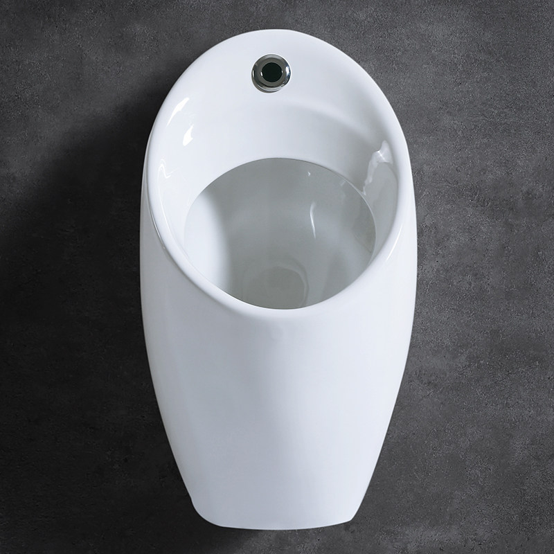 Gobiches hotel wall-mounted deodorant urinal Ceramic one-piece induction urinal Men's smart urinal