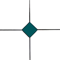 Марокко Зеленая и белая плитка -300 -1 квадрат = 11 таблеток