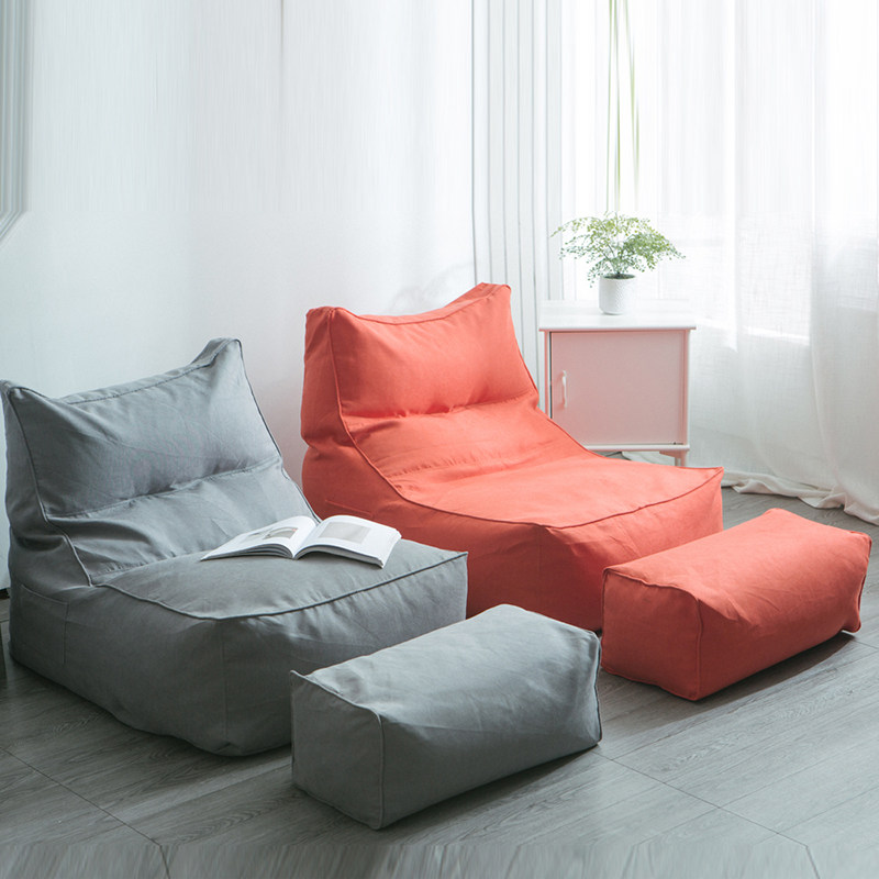 Sloth sofa Sofa Bean Bag Small Sofa Single Room Bedroom Bookroom Girl Net Red Deck Chair Casual Cute Tatami-Taobao