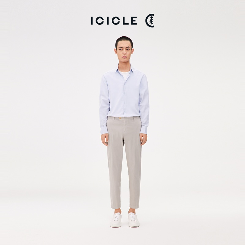 ICICLE's Wo Men's Cotton Hemp Silk Elastic Blend 90% Radish Pants Casual Pants Man-Taobao