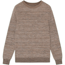 ICICLE mens early autumn thin ultra-fine cotton fish scale raglan sweater