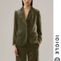 ICICLE WO Womens 2019 thu đông mới với áo khoác nhung co giãn mới nữ AAAA219B00071A - Business Suit áo vest dạ nữ