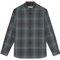 ICICLE mens 2024 early autumn new cotton twill straight lapel shirt