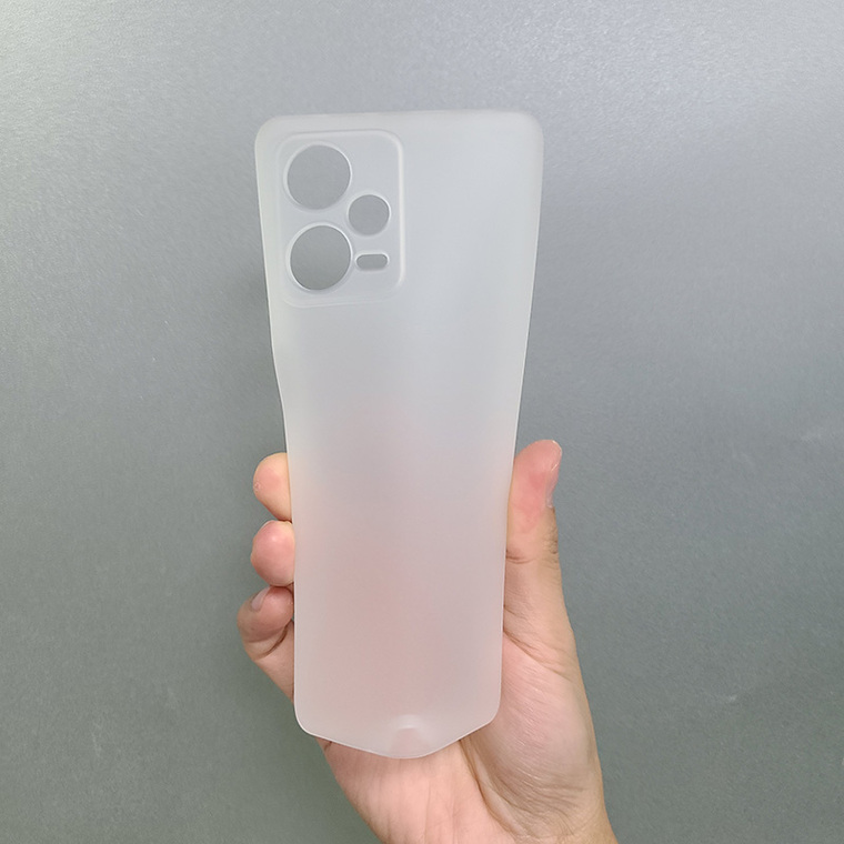 Frosted Transparent Clear Silicone TPU Note 12, Note 12 Pro, Note 12 Pro+ Phone Case
