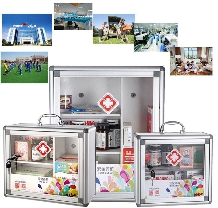 Medicine Box Factory Company Containing Box Home Wall-mounted Workshop Inspection emergency spare large capacity dining room Box