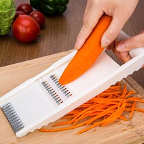 The potato shred shredder rubbed ginger multifunctional household Planer hanging scrape push and insert the cutting board artifact search for commercial use