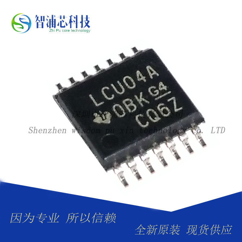 Original SN74LVCU04APWR TSSOP14 LCU04A inverter spot