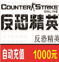 Century Tiancheng anti-terrorism elite 2OL Rocky point card csol2 point card 1000 yuan 10000 point Automatic recharge