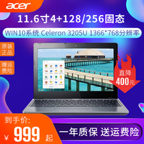 Acer 11 6 inch windows10 office Learning Laptop solid state drive netbook portable Portable