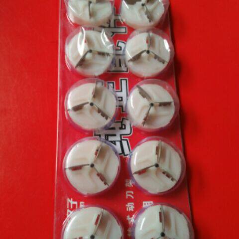 Real Man Superman Electric Razor Blade Head Special 10 pcs 25 yuan