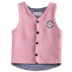 Áo vest trẻ em mùa thu mùa đông cho bé Áo vest cotton bên ngoài mặc bé trai dày áo ấm cho bé gái Áo len không tay áo gile cho bé trai Áo ghi lê