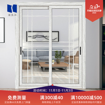 Shenzhen sliding door custom kitchen living room Balcony partition bridge Aluminum alloy doors and windows casement soundproof windows Sun room