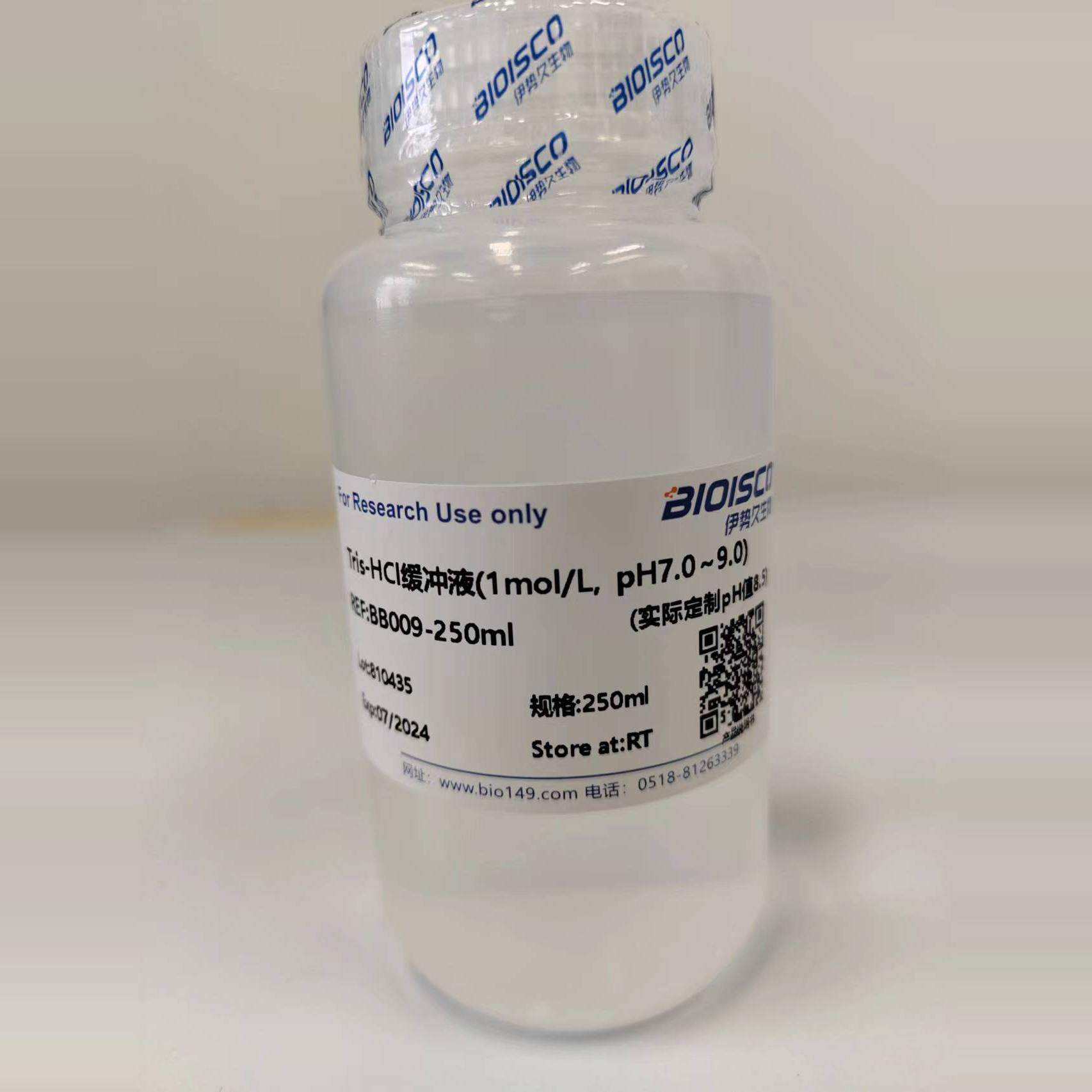Tris-HCl缓冲液(1mol/L,pH7.0-9.0）100ml 500ml 伊势久