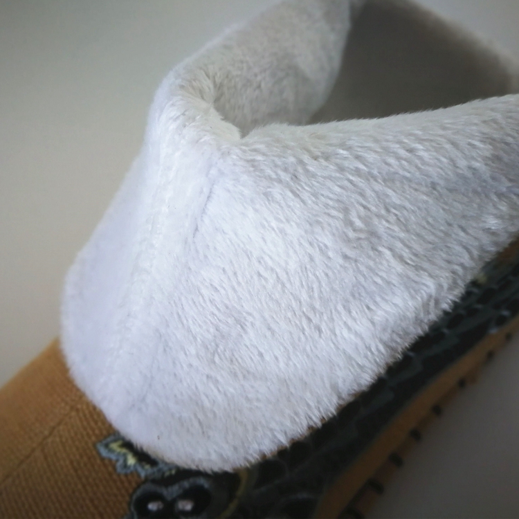 Giày cao cổ Bắc Kinh Ma dài bốt lúng túng Hanfu cải tiến giày vải Trung Quốc phong cách giày nam chính thức khởi động mắt cá chân ủng Zen giầy golf