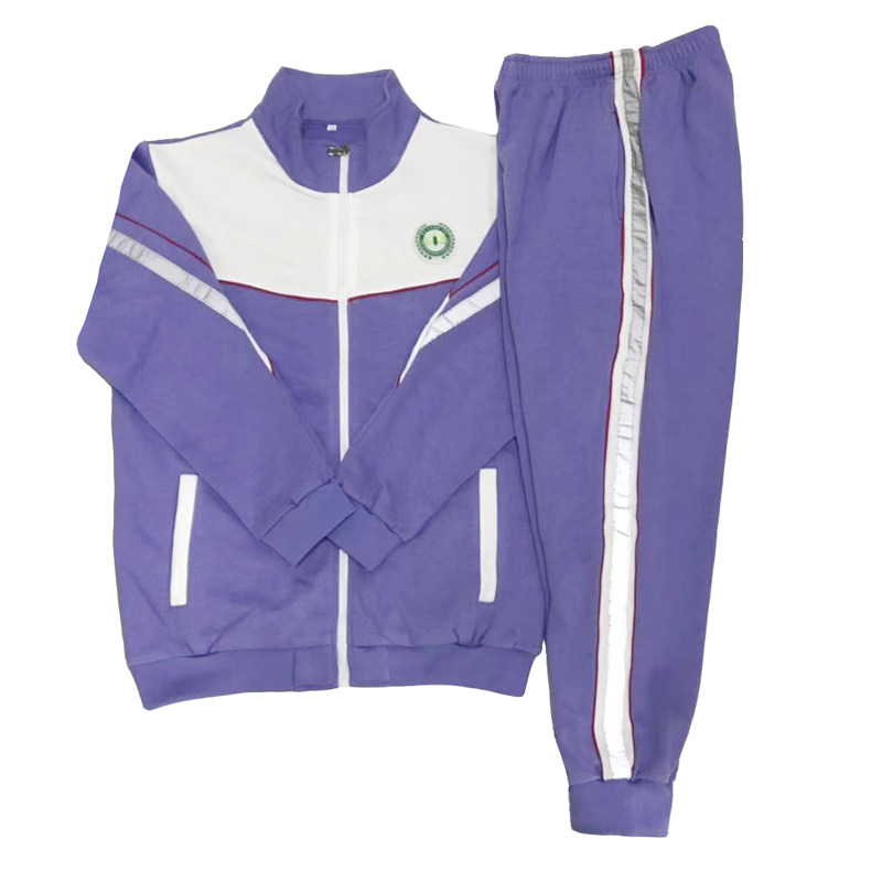 Yueyue School Uniform Dongguan School Uniform Dalang School Uniform Dalang No. 1 Middle School Uniform Women's Winter Jacket Winter Pants Set