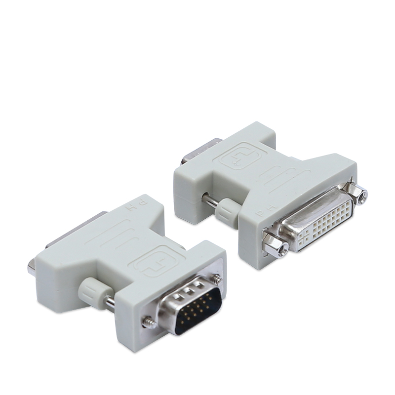 DVI transfer VGA adapter DVI mother to VGA revolution changer computer screen switching line 24 5