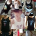 Summer Slim phiên bản Hàn Quốc của áo thun cotton bó sát không tay Kobe in áo nba bóng rổ quần áo thể thao nam - Áo vest cotton áo khoác đông nam Áo vest cotton