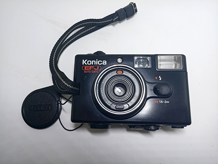 KONICA Konica C35EF 3D J AF MF phim phim cố định focus đánh lừa rangefinder camera (với mẫu