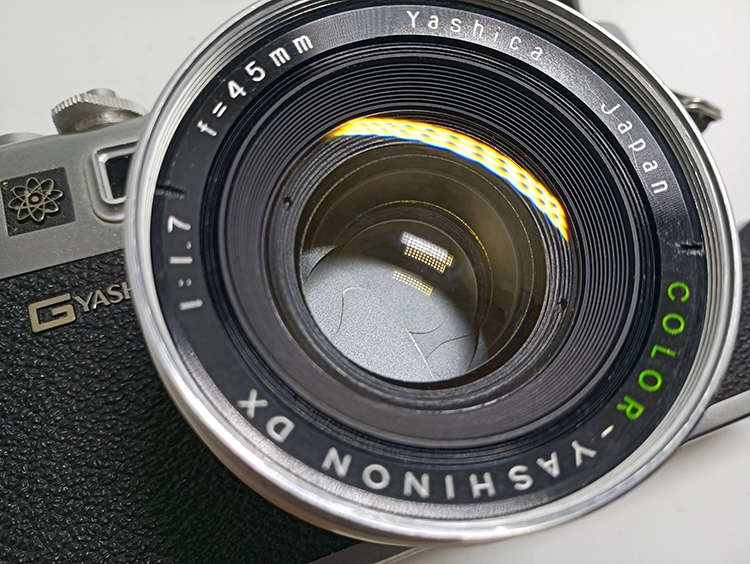 YASHICA ELECTRO 35GT GSN 40 1.7 máy quay phim rangefinder (với mẫu máy ảnh compact