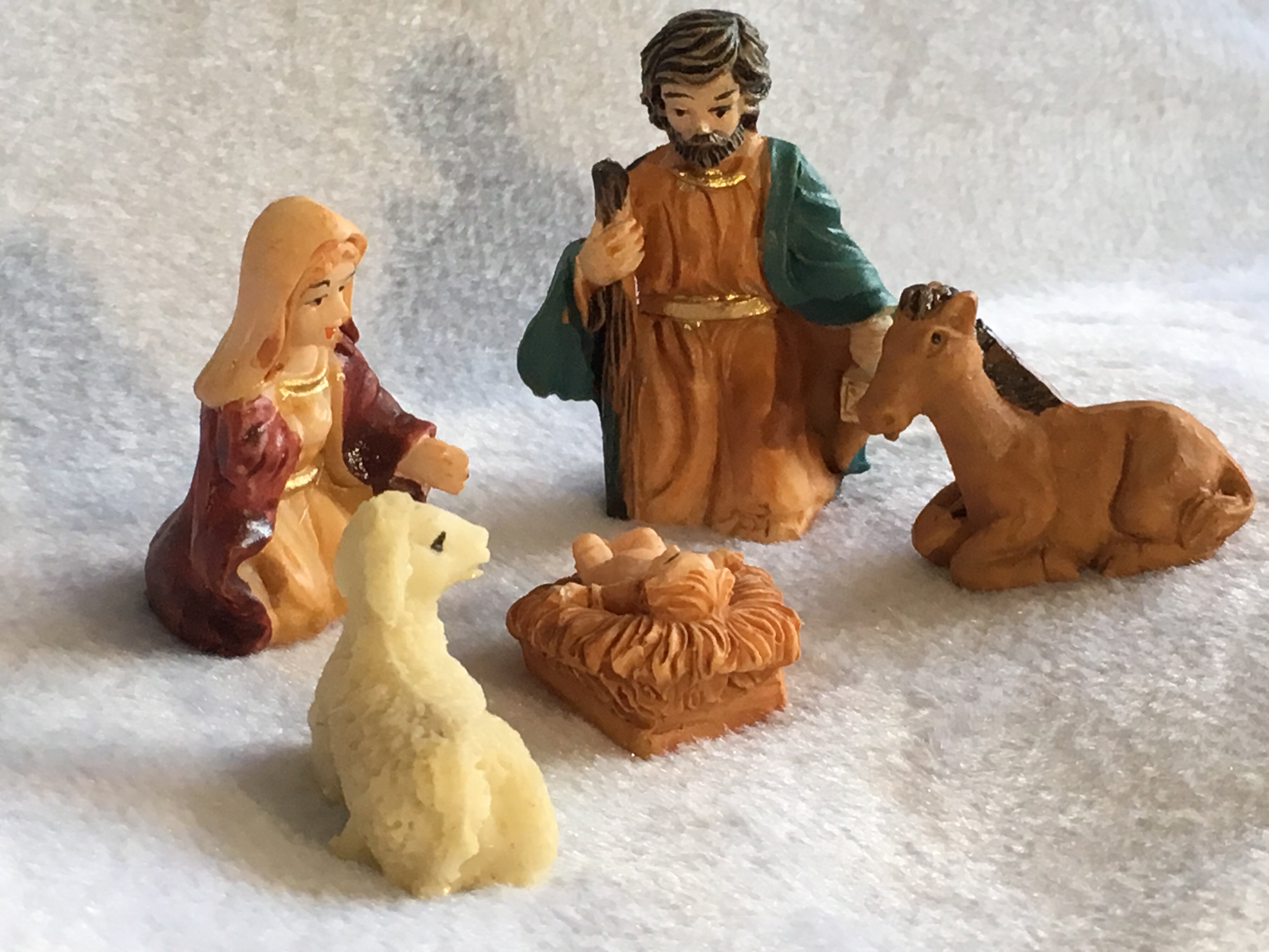 European and American Exports Mini Christmas Horse Groove Suit Pendulum 4 5cm