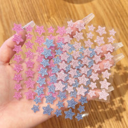 Glitter Sequin Star Acne Patch Hydrocolloid Acne Removal and Pus-Absorbing Patch, Makeup-Friendly, Non-Sticky Concealer Patch, Unisex