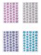 Glitter Sequin Star Acne Patch Hydrocolloid Acne Removal and Pus-Absorbing Patch, Makeup-Friendly, Non-Sticky Concealer Patch, Unisex